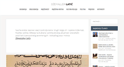 Desktop Screenshot of dzemaludinlatic.com